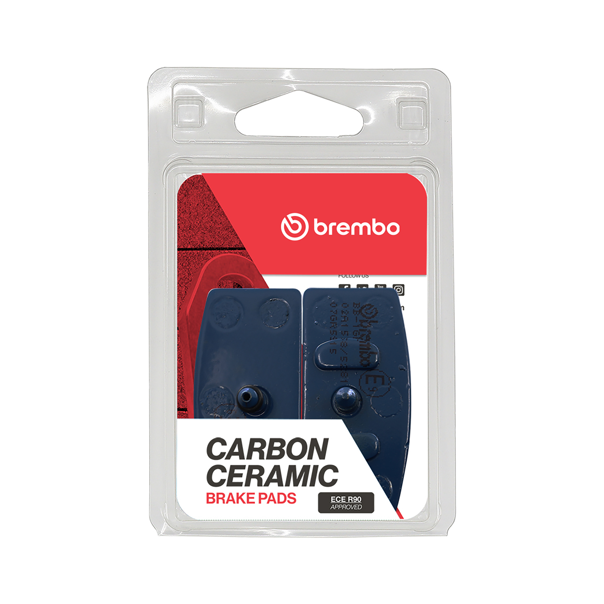 Brzdové destičky BREMBO 07GR5915 CC ROAD - Obrázek 2