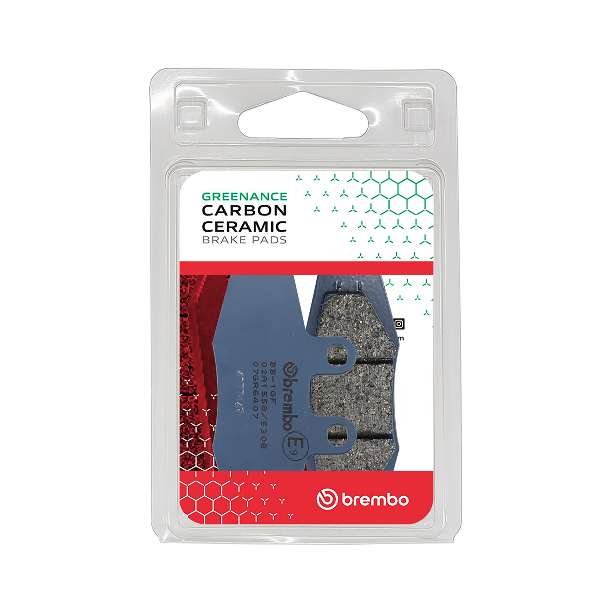 Brzdové destičky BREMBO 07GR6407 CC ROAD - Obrázek 2