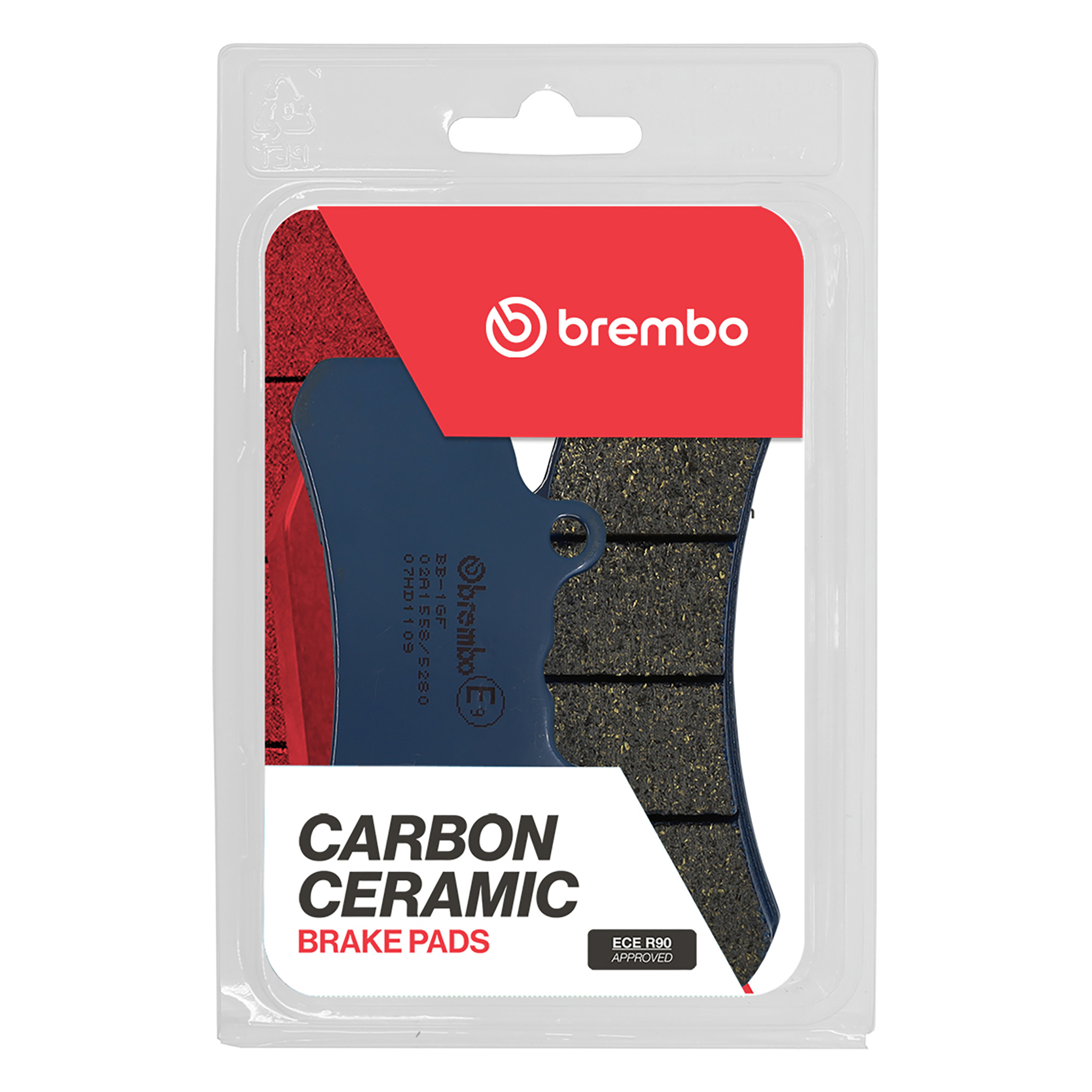 Brzdové destičky BREMBO 07HD1109 CC ROAD - Obrázek 2
