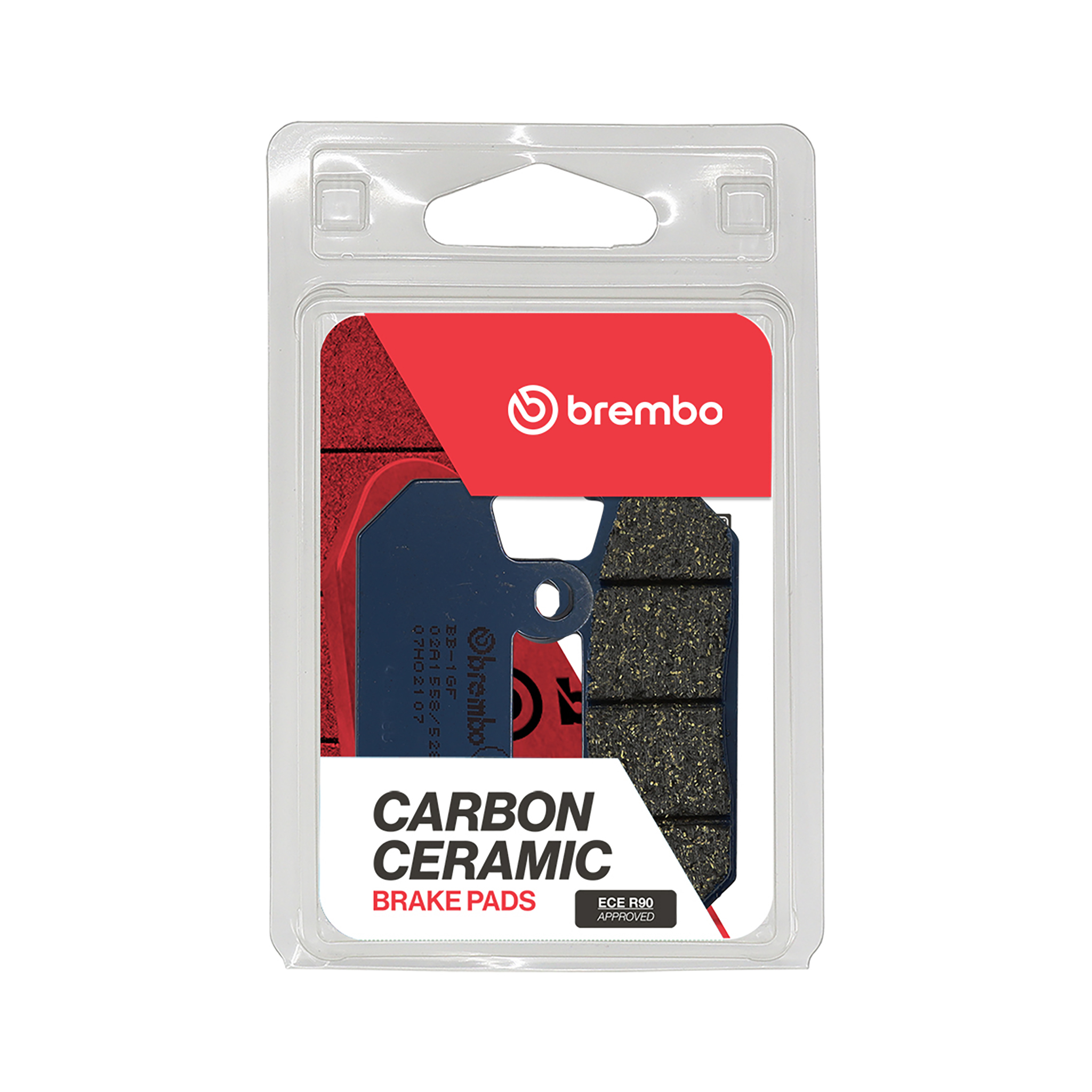 Brzdové destičky BREMBO 07HO2107 CC ROAD - Obrázek 2