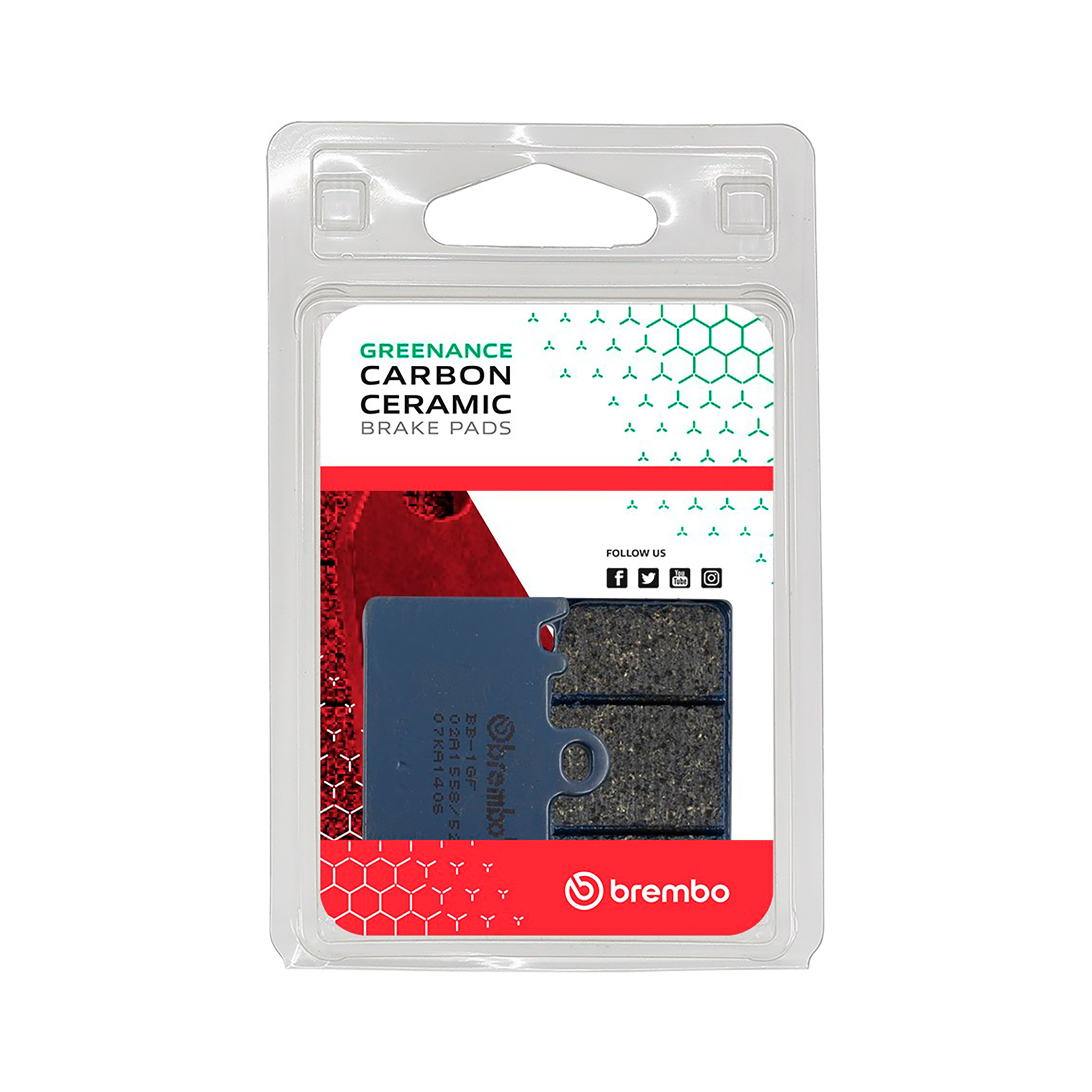 Brzdové destičky BREMBO 07KA1406 CC ROAD - Obrázek 2