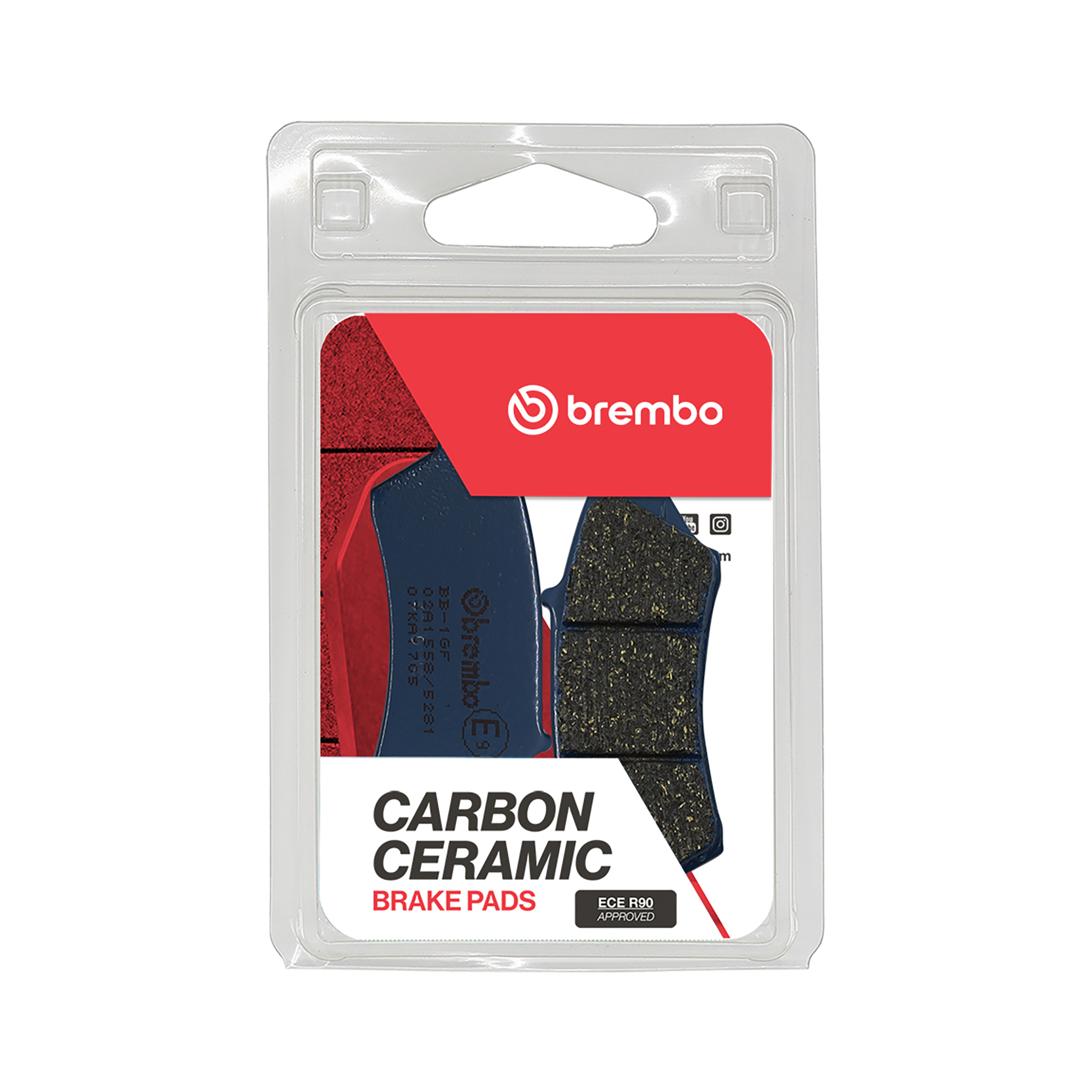 Brzdové destičky BREMBO 07KA1705 CC ROAD - Obrázek 2