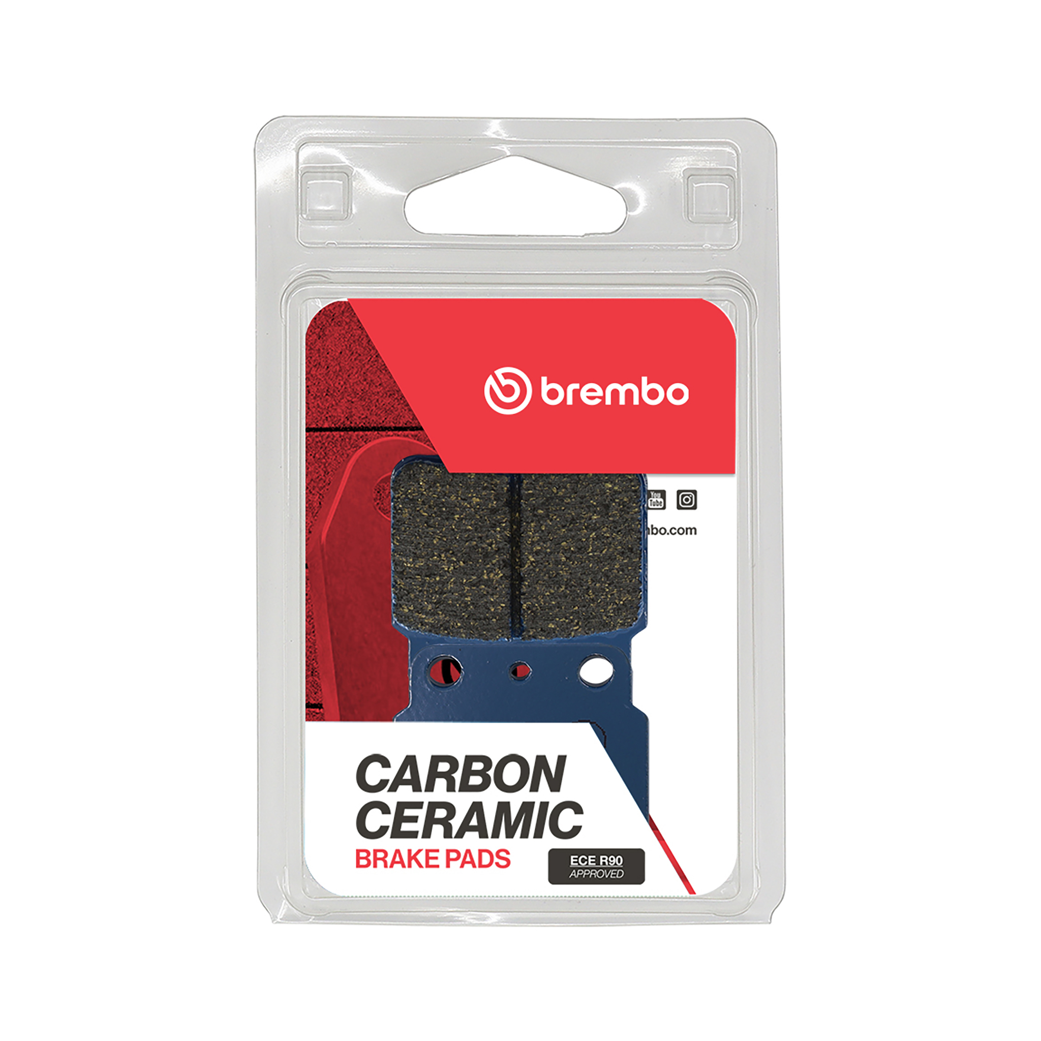 Brzdové destičky BREMBO 07SU2906 CC ROAD - Obrázek 2