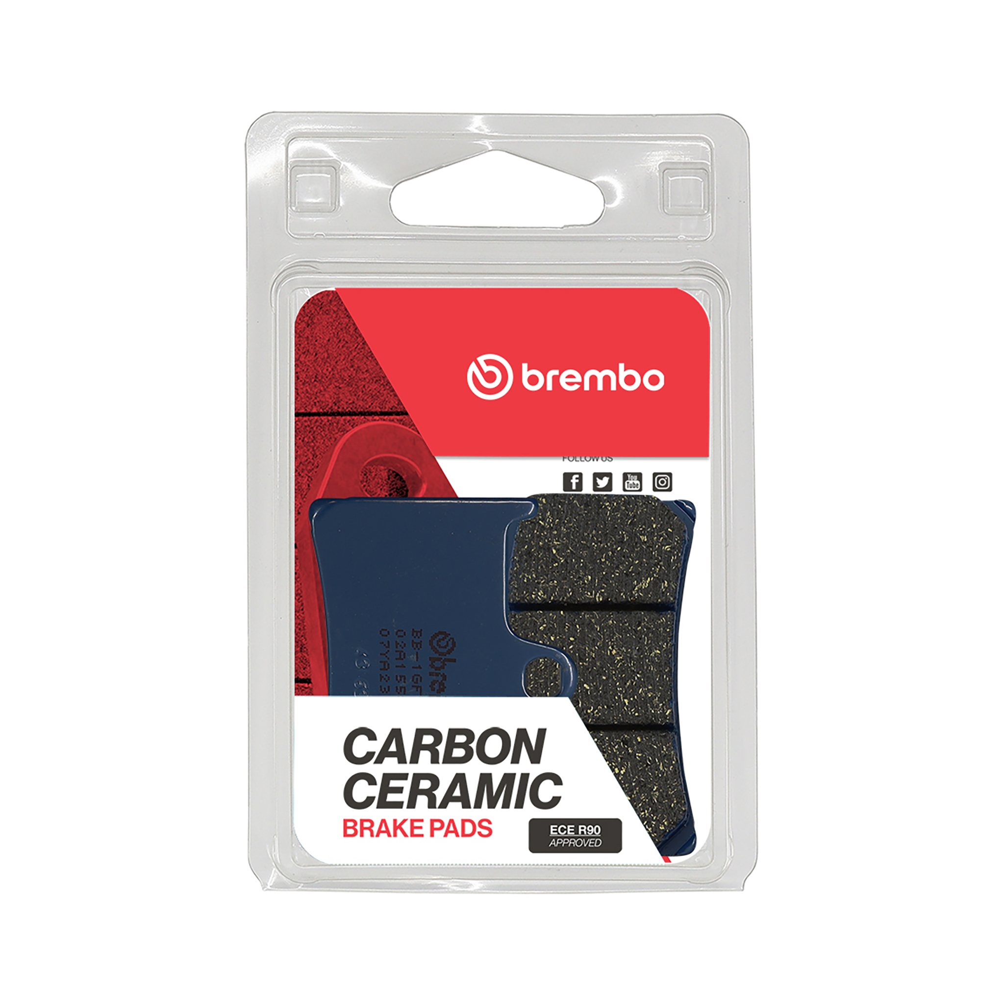Brzdové destičky BREMBO 07YA2307 CC ROAD - Obrázek 2