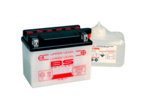 Konvenční motocyklová baterie BS-BATTERY B54-6 (6N12A-2C) Včetně balení kyseliny