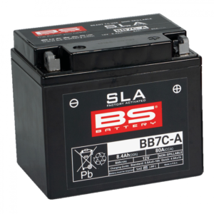 Továrně aktivovaná motocyklová baterie BS-BATTERY BB7C-A (FA) (YB7C-A (FA)) SLA