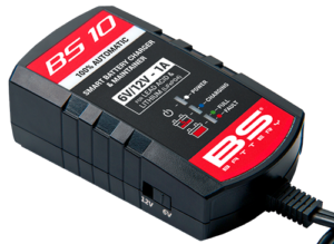 Nabíječka baterií BS-BATTERY AUTOMATIC BS10 (vhodné také pro lithiové baterie) 6/12V 1000mA