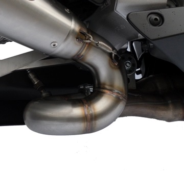 Koncovka výfuku Slip-on GPR FURORE H.164.FUNE Matná černá pro HONDA CBR 1000 RR Fireblade 2008-2011 - Obrázek 5