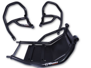 Ochranné rámy motoru RDMOTO CF124KD matná černá vrchní a spodní