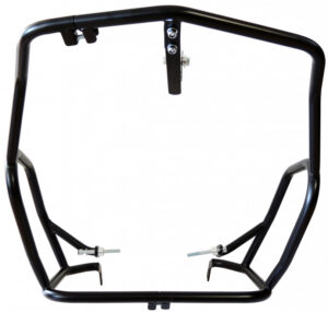 Ochranné rámy motoru RDMOTO CF128KD matná černá pro KAWASAKI KLV 1000 2004-2006