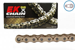 Řetězová sada EK - zlatý řetěz 530 MVXZ, X-kroužek, kolečko JT, rozeta SUPERSPROX pro KAWASAKI ZX-9R Ninja 900 1998-2001