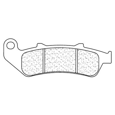 Brzdové destičky CL BRAKES 2257 RX3 pro HONDA CBR 1000 F 1993-1999