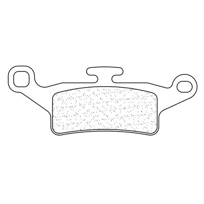 Brzdové destičky CL BRAKES 3098 MSC pro YAMAHA YW 125 BWS 2010-2015, YAMAHA Xenter 125 2012-2023