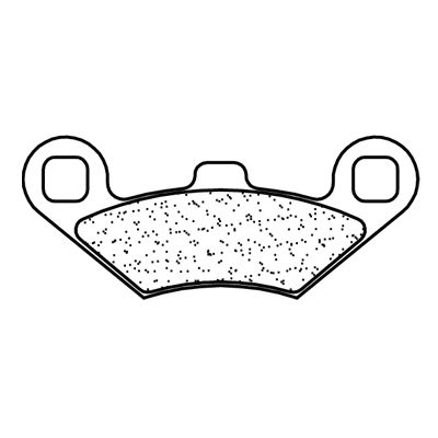 Brzdové destičky CL BRAKES 3100 MSC pro PEUGEOT Metropolis 400 2013-2021