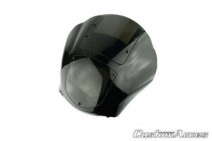 Plexi štít CUSTOMACCES JAX CUP005N černá