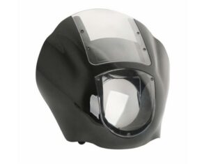 Plexi štít CUSTOMACCES JAX CUP009W průhledný pro HARLEY DAVIDSON FXDBI 1450 Dyna Street Bob 2007, HARLEY DAVIDSON FXDB 1584 Dyna Street Bob 2007-2017