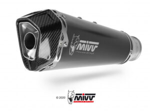 Koncovka výfuku MIVV DELTA RACE D.027.LDRB Černá nerezová ocel pro DUCATI Multistrada 1200 /S/ABS 2010-2014