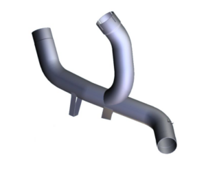 No-kat tube MIVV DOUBLE GUN D.037.C1 Nerez pro DUCATI Multistrada 1200 Enduro 2016-2018