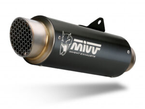 Koncovka výfuku MIVV GP PRO D.041.LXBP Černá ocel pro DUCATI Monster 1200 / S 2017-2021, DUCATI Monster 821 2018-2020