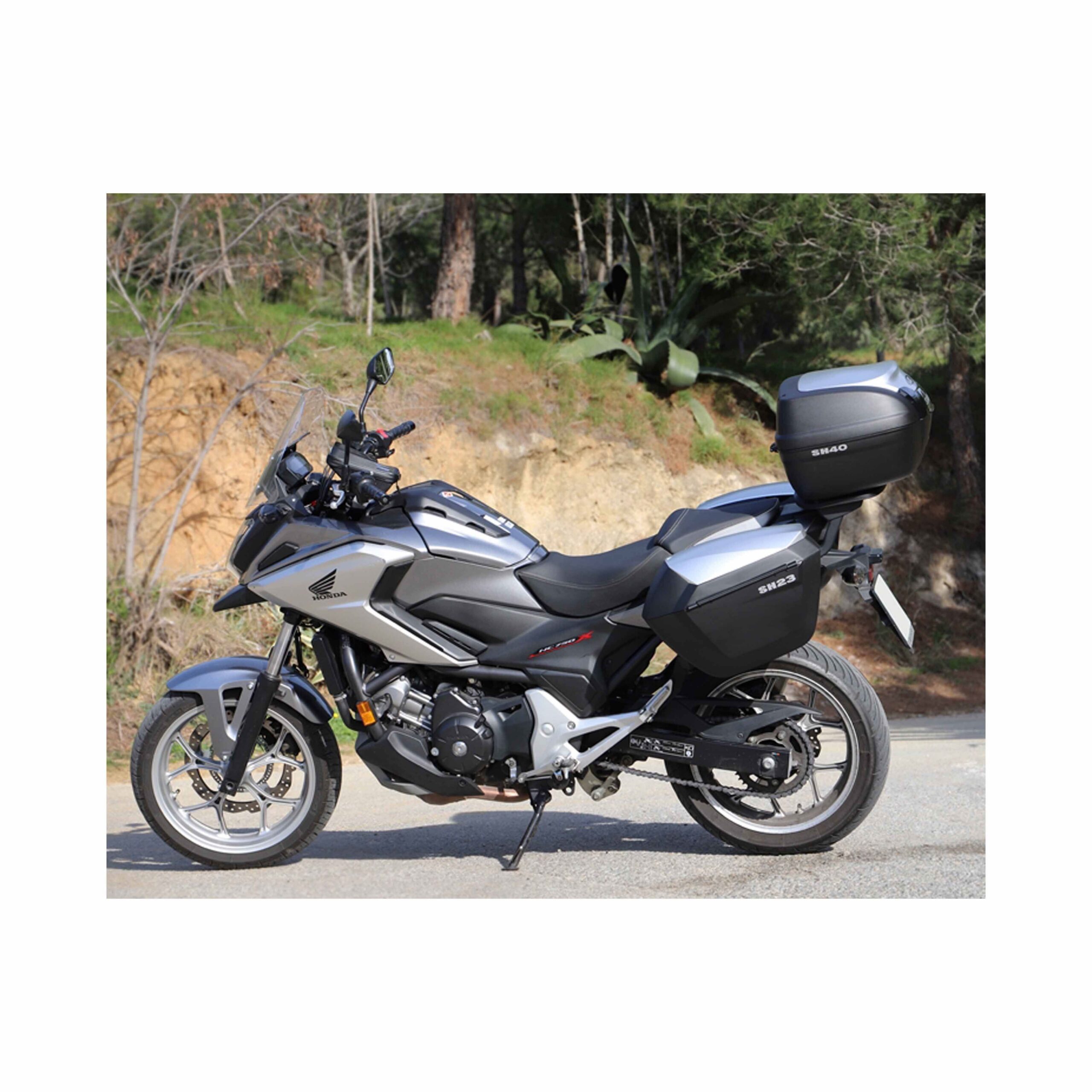 Boční kufry na motorku SHAD SH23 D0B23200W vzhled hliníku - Obrázek 6