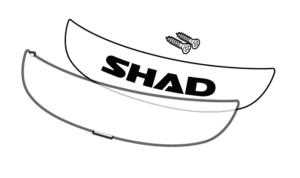 Reflexní prvky SHAD D1B261CAR pro SH26 bílá
