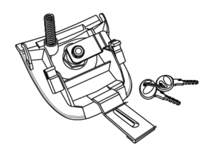 Zamykací mechanismus SHAD D1B29MAR pro SH26 a SH29