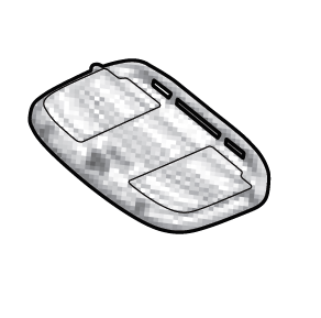 Střední montážní deska SHAD D1B40PAR pro SH39, SH40, SH44, SH45, SH46, SH47 a TR41