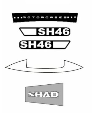 Samolepky SHAD D1B461ETR for SH46