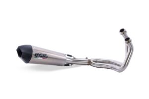 Výfuk kompletní GPR NEW GRAND PRIX EVO TITANIUM Y.177.GPAN.TO Broušený titan pro YAMAHA MT-07 700 2014-2016