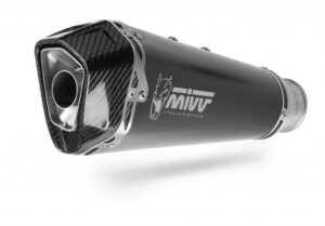 Výfuk kompletní 1x1 MIVV DELTA RACE A.018.LDRB černá pro APRILIA RS 125 2T 2021-2024, APRILIA RS 125 4T 2021-2024