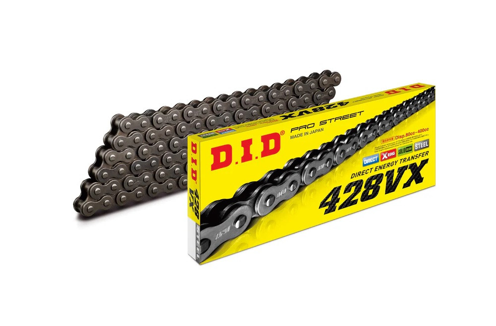 VX série X-Kroužkový řetěz D.I.D Chain 428VX 142 L