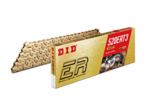 Motokrosový řetěz D.I.D Chain 520ER-T3 SDH 112 článků Zlatá/Zlatá