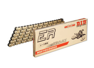 Závodní řetěz D.I.D Chain 520MX 1920 článků Zlatá/Černá