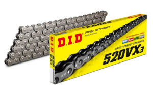VX série X-Kroužkový řetěz D.I.D Chain 520VX3 120 článků