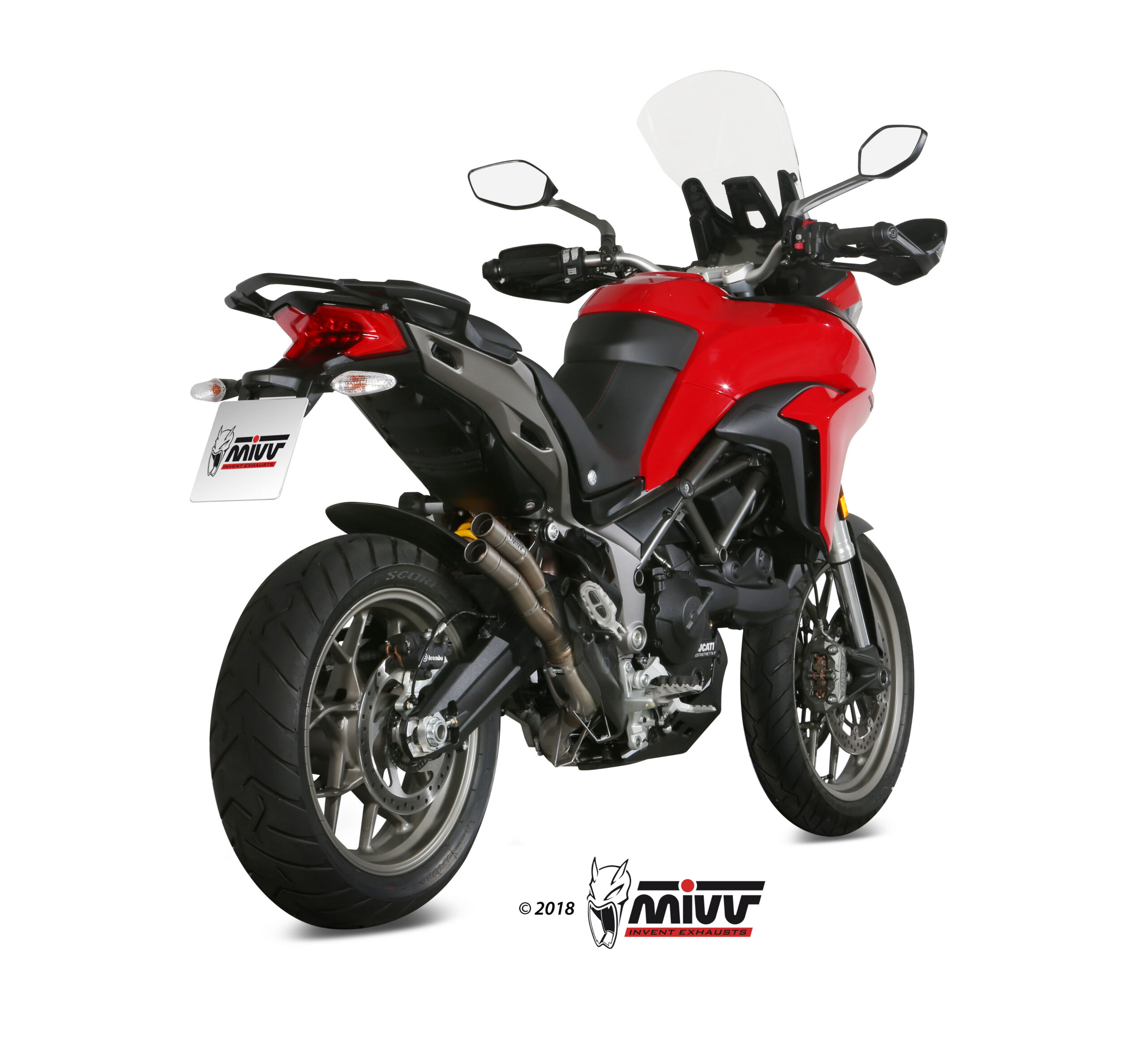 No-kat tube MIVV DOUBLE GUN D.037.C2 pro DUCATI Multistrada 950 / S 2017-2021 - Obrázek 3