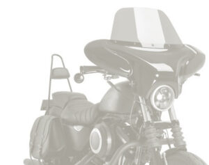 Plexi štít CUSTOMACCES BATWING EH0009W průhledná