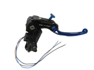 Hlavní válec READY TO BRAKE ACCOSSATO CY086 PRS 16x17-18-19 se stříbrnou výklopnou páčkou (matice+páčka)