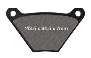 Brzdové destičky EBC FA024/2 pro HARLEY DAVIDSON FXE 1340 Super Glide 1979-1983