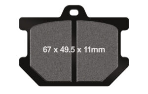 Brzdové destičky EBC FA034