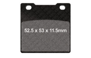 Brzdové destičky EBC FA045 pro HONDA CB 400 T 1978, HONDA CB 650 1979-1982