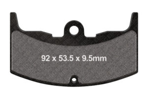Brzdové destičky EBC FA080 pro HONDA CBX 550 1982-1986