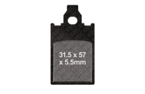 Brzdové destičky EBC FA116 pro YAMAHA DT 50 R 1997-2001