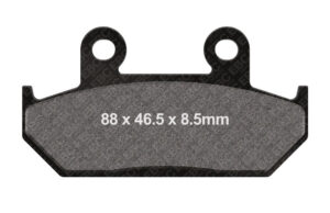 Brzdové destičky EBC FA124 pro HONDA CBR 1000 F 1987-1988, HONDA VFR 750 F 1986-1987