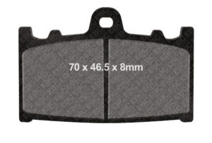 Brzdové destičky EBC FA158