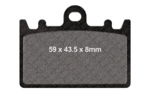 Brzdové destičky EBC FA180 pro SUZUKI RGV 250 1996, KAWASAKI ZXR 400 1991-2002