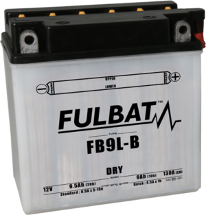 Konvenční motocyklová baterie FULBAT FB9L-B (12N9-3B) (YB9L-B) Včetně balení kyseliny