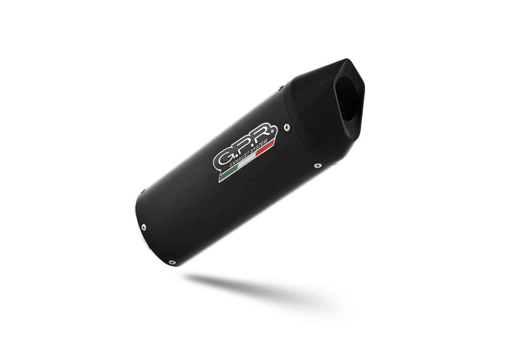 Koncovka výfuku Slip-on GPR FURORE GU.61.RACE.FUNE Matná černá pro MOTO GUZZI V 85 TT 850 / Travel 2019-2020 - Obrázek 2