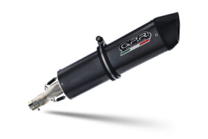 Koncovka výfuku Slip-on GPR FURORE GU.15.1.FUPO Matná černá pro MOTO GUZZI Norge 850 2006-2011
