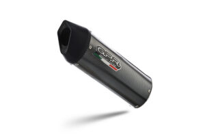 Koncovka výfuku Slip-on GPR FURORE Y.204.RACE.FUPO Matná černá pro YAMAHA MT-10 1000 2016-2024