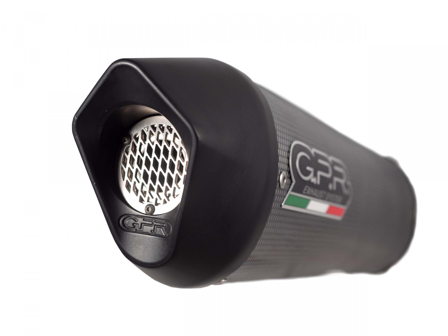 Koncovka výfuku Slip-on GPR FURORE EVO4 E5.D.137.CAT.FUPO Matná černá pro DUCATI Scrambler 800 2021-2024, DUCATI Scrambler Desert Sled 800 2021-2024